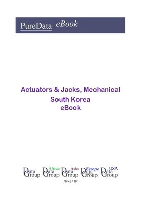 cover image of Actuators & Jacks, Mechanical in South Korea